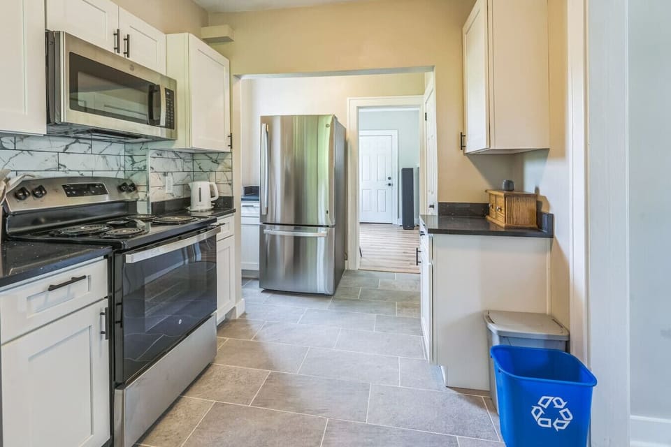 Kitchen fully equipped with essentials
