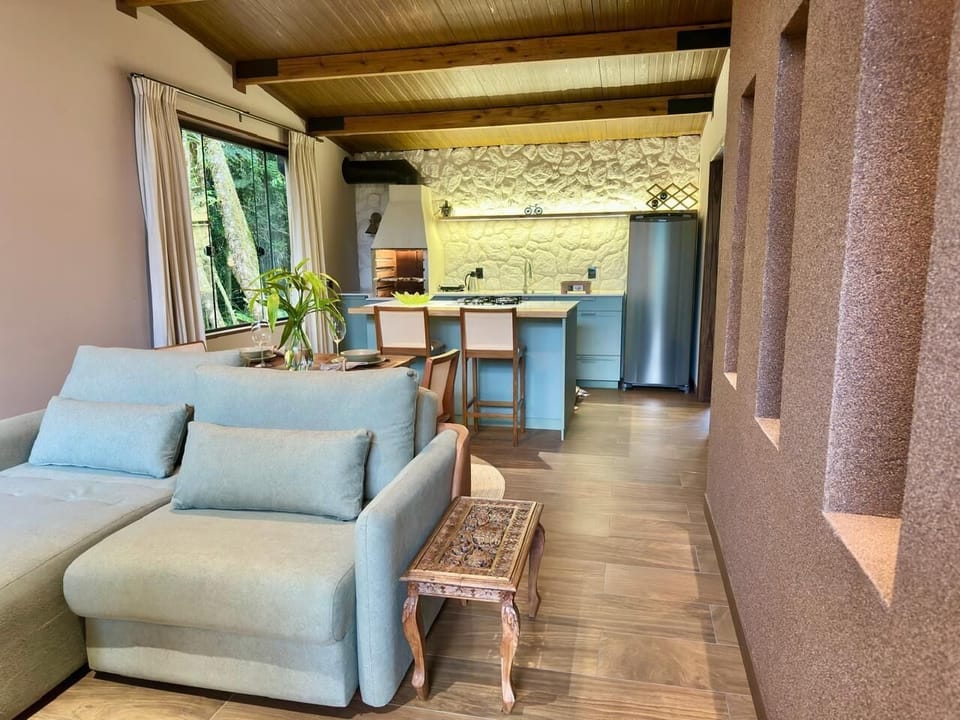 Panoramic Cabin, Mountain View | Living area | Fireplace, heated floors