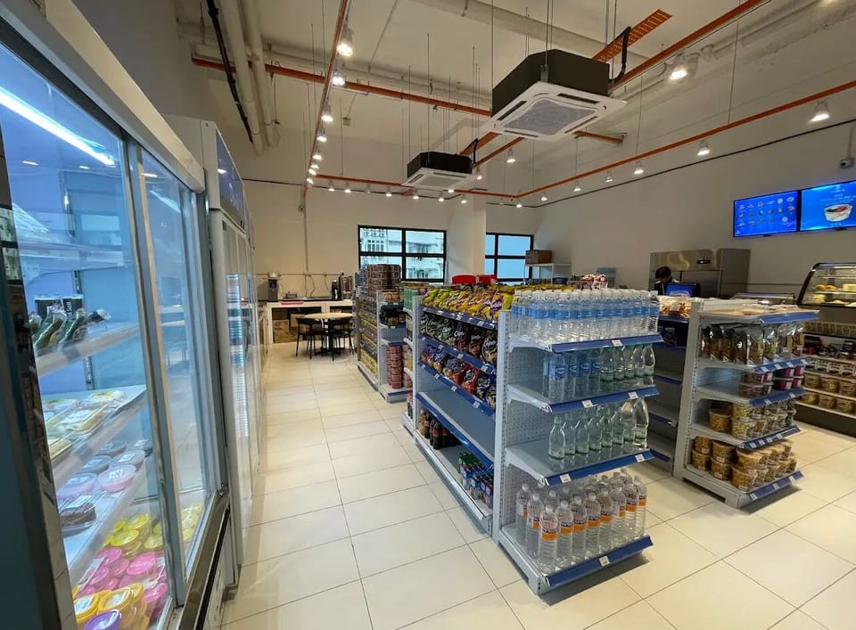 Inside sundry shop