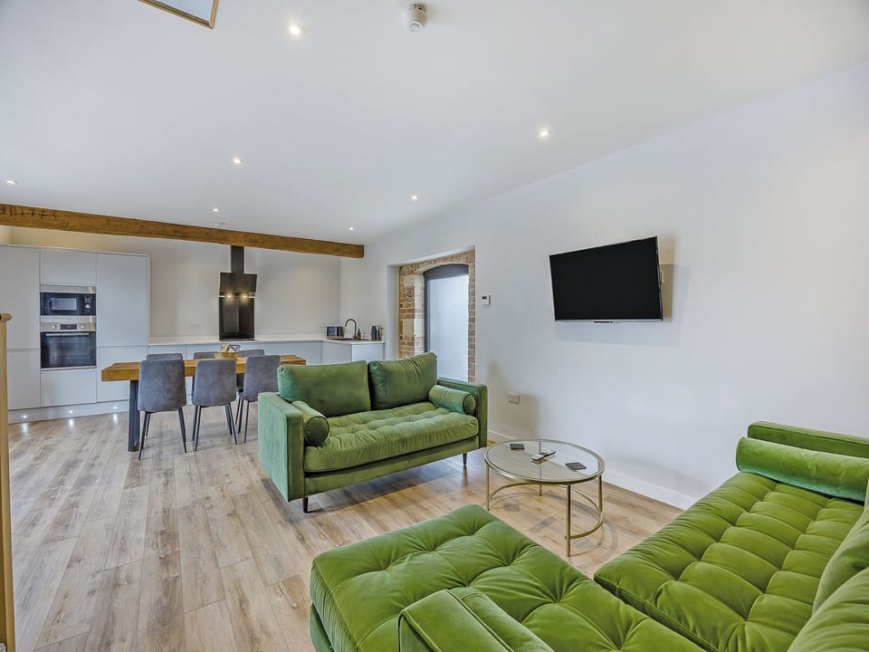 Open plan living space | The Stone Barn, East Firsby