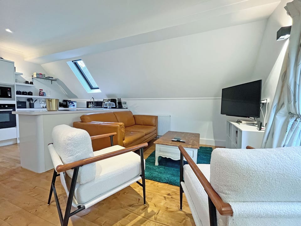 Open plan living space | The Chapel Apartment, North Elmham, near Dereham