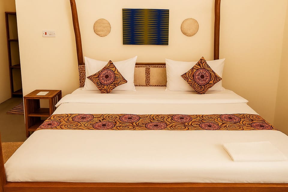 Deluxe Double Room, Balcony, Pool View | Premium bedding, memory foam beds, in-room safe, individually furnished