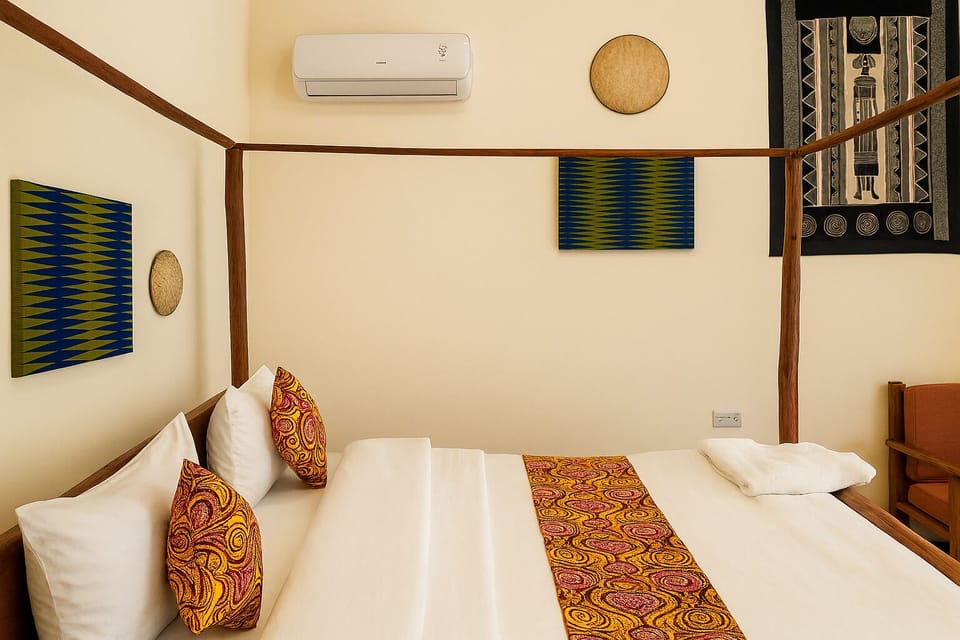 Deluxe Double Room, Balcony, Pool View | Premium bedding, memory foam beds, in-room safe, individually furnished