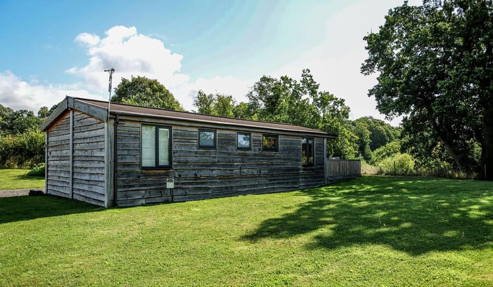 Your lodge, Oystercatcher overlooking the river Ure at Riverdale
