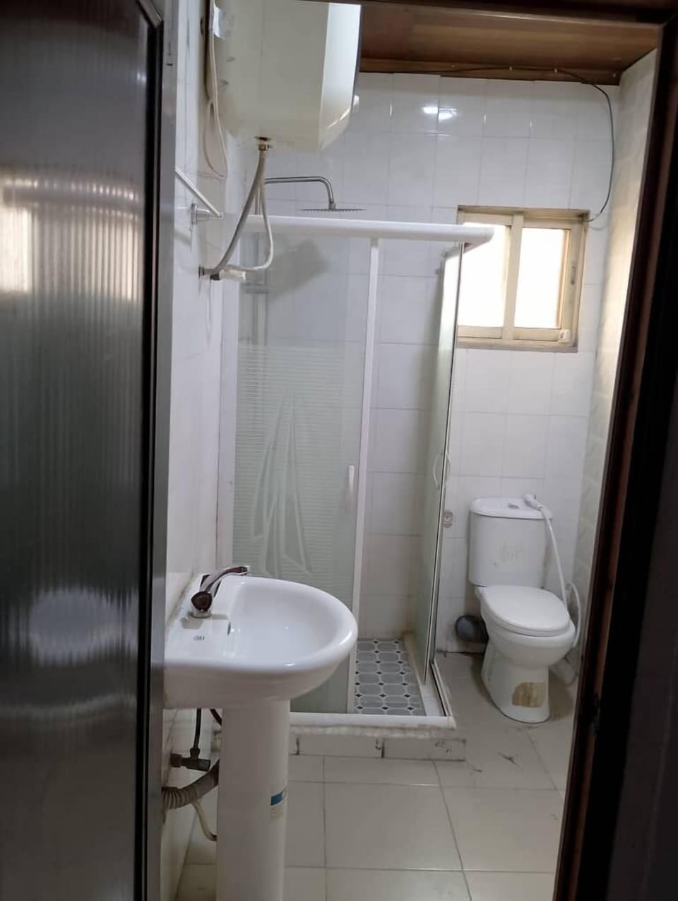 Single Room, Balcony, Courtyard View | Bathroom