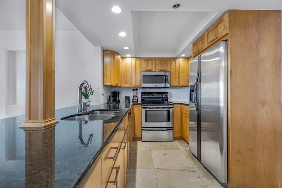 Fully equipped kitchen