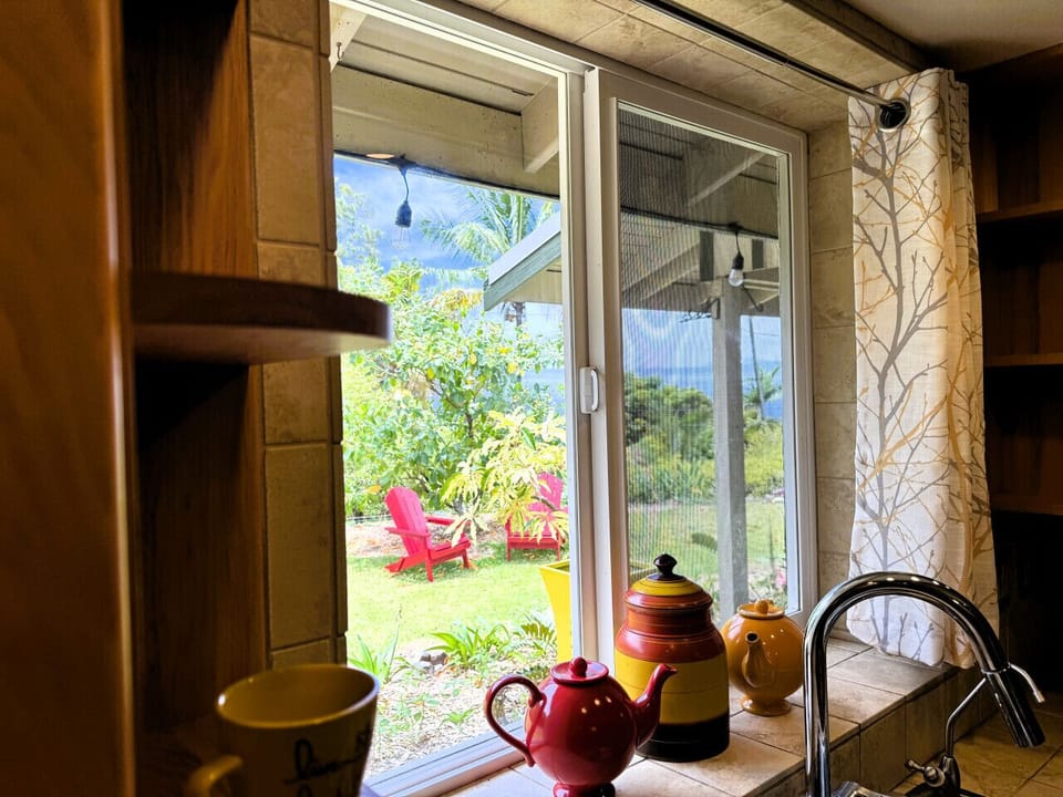Kitchen view to front yard
