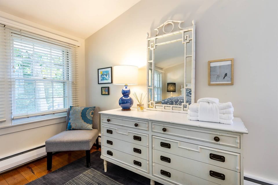 There's plenty of storage in the Suite, including dressers, nightstands and a full closet.