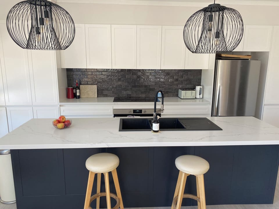 Gorgeous , state of the art kitchen with everything you need. 
