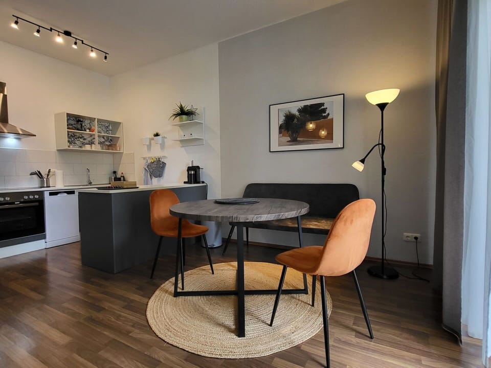 Furniture, Interior Design, Flooring, Floor, Wall, Wood, Chair, Room, Ceiling, Table