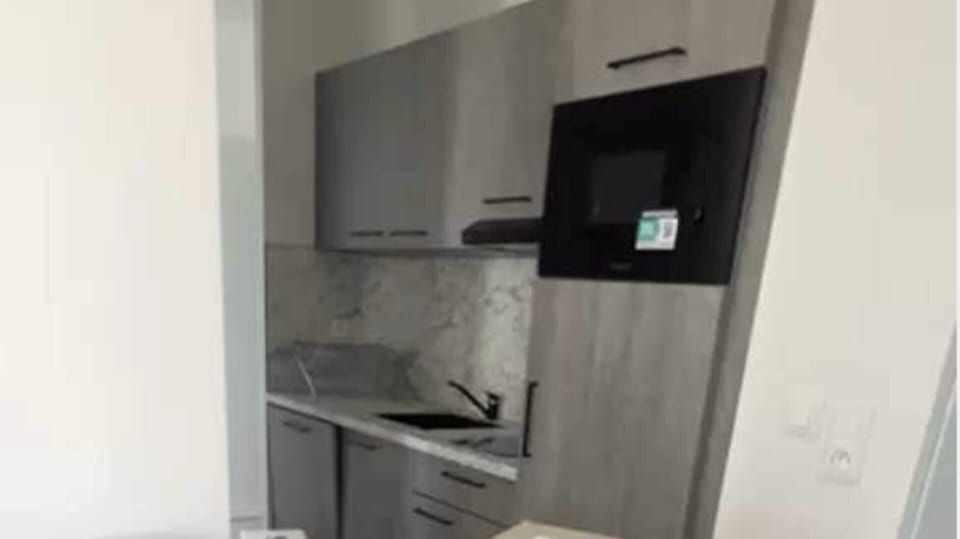 Apartment | Private kitchen | Fridge, microwave, stovetop, dishwasher