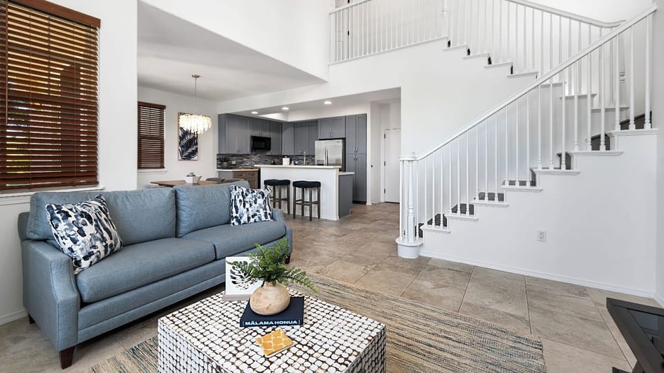 Townhome, Multiple Beds, Lanai, Garden View (Waikoloa Colony Villas 2701) | Living area | 42-inch flat-screen TV with digital channels
