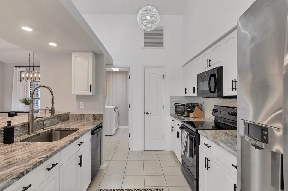 2 pantry closets in kitchen