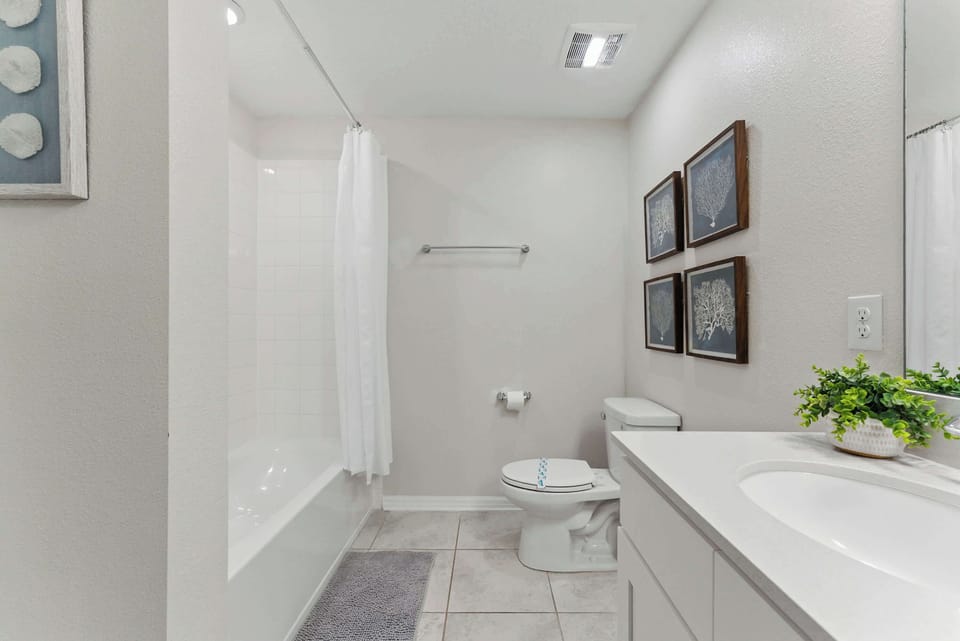 Shared bathroom