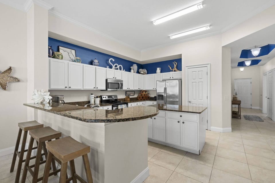 Modern Kitchen Comes Fully Equipped with All the Conveniences of Home!