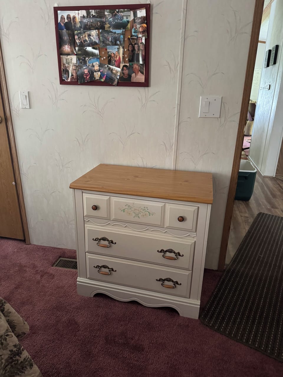 Dresser in Master bedroom