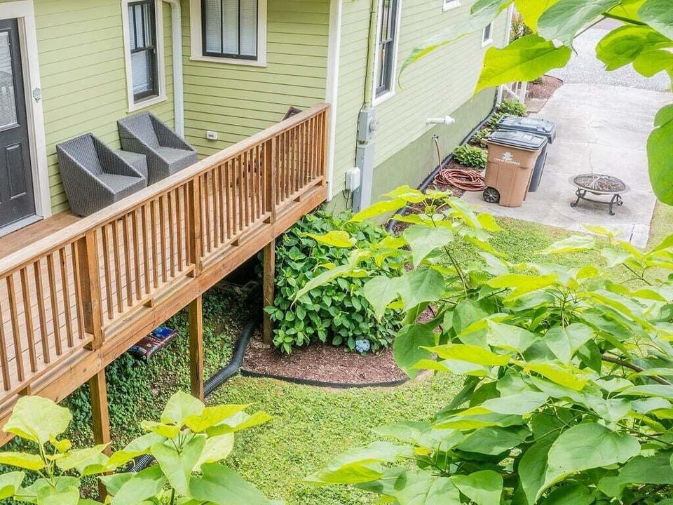 Back patio