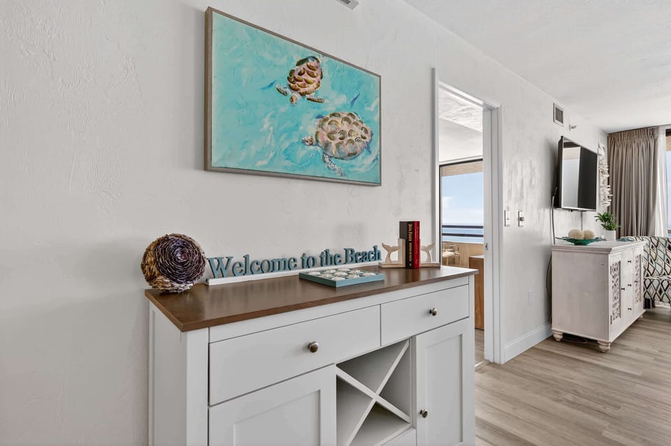 “Welcome to your beach retreat.”