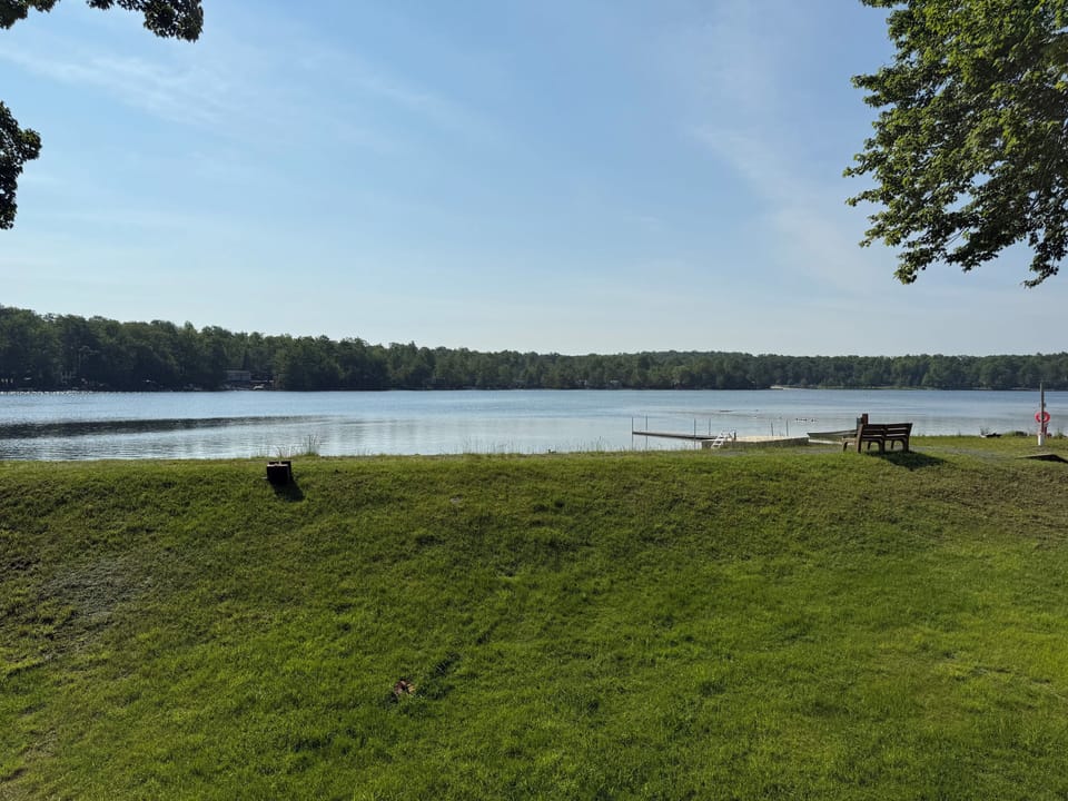 Lake view from Club House