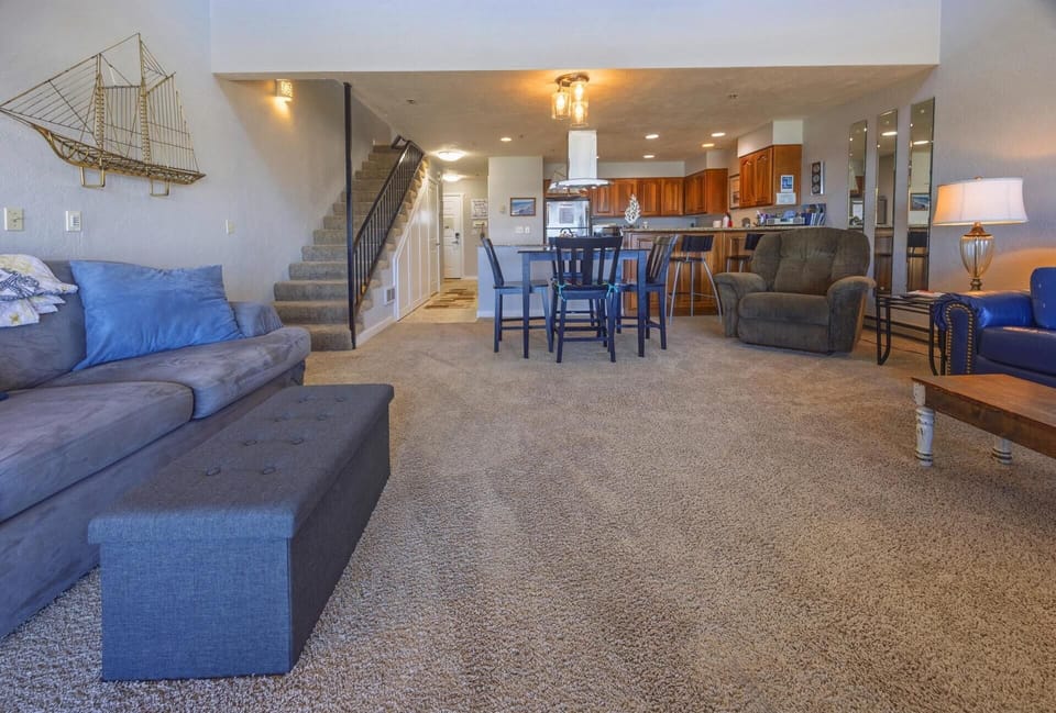 Open floor plan with 4 extra feet more than other units in complex