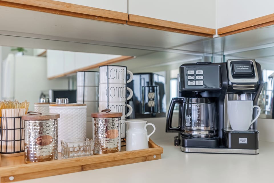 Stocked Coffee & Tea Bar