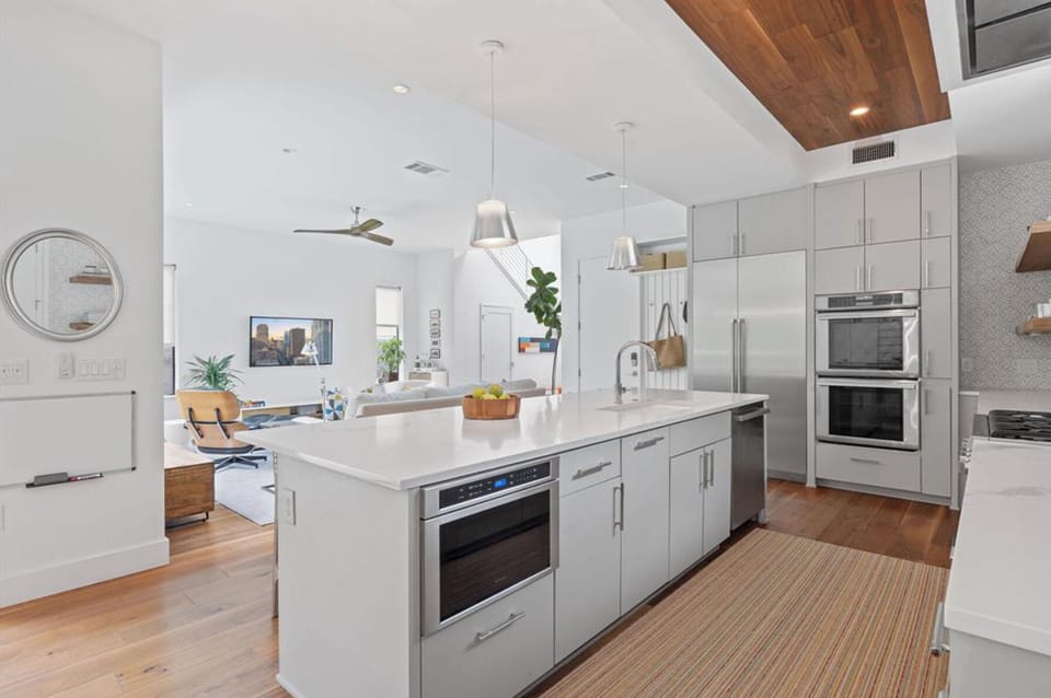 Open concept kitchen for everyone to share the space and create memories
