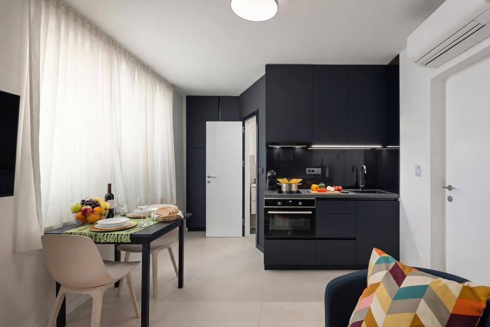 Kitchen and dining area