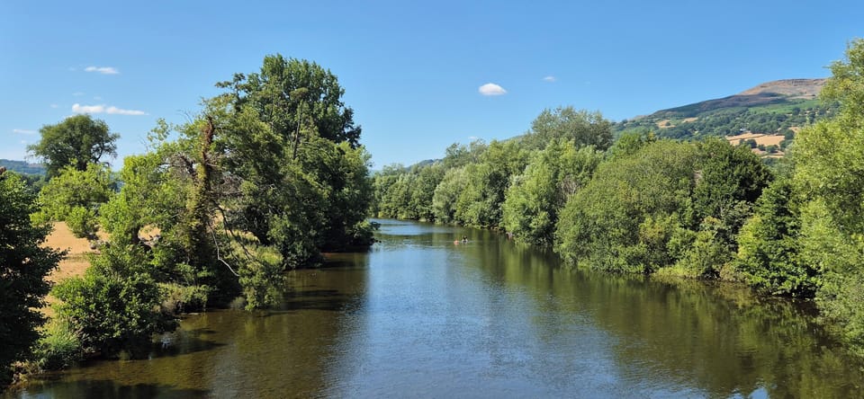 River Usk from Crickhowell Bridge