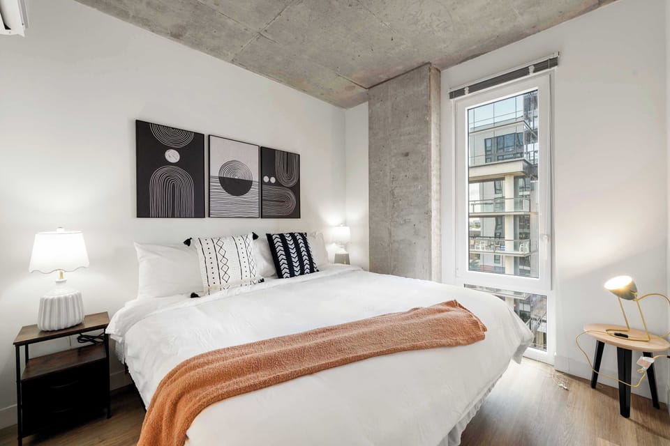 Bedroom designed for rest
