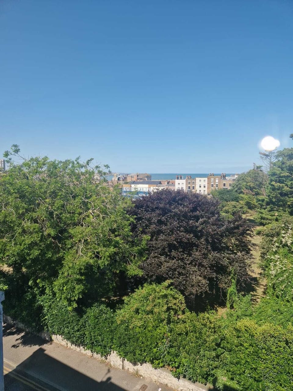 Trinity Park and Distant Sea View