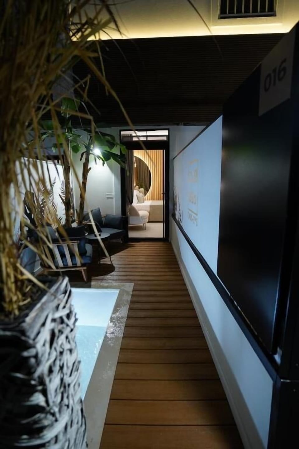 Luxury Double Room, Patio | Living area | TV