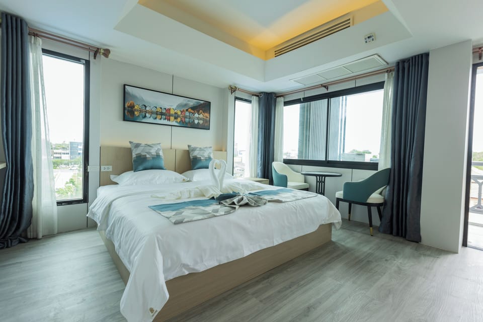 Superior Double Room | Premium bedding, soundproofing, free WiFi, bed sheets