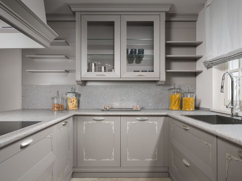 Kitchen, Cabinetry, Countertop, Drawer, Cupboard, Kitchen Appliance, Ceiling