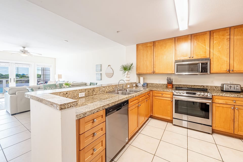 Spacious Kitchen