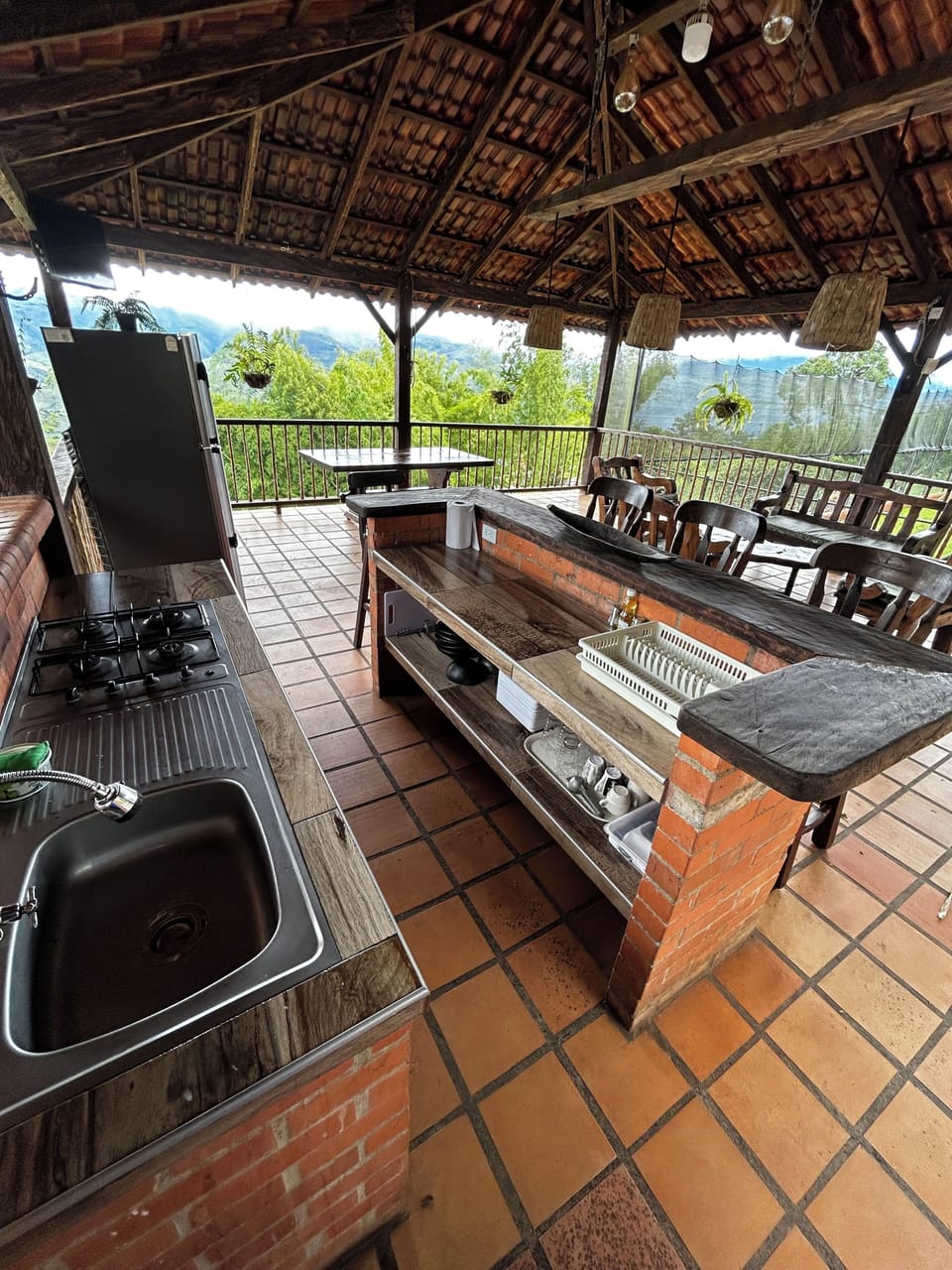 Outdoor dining