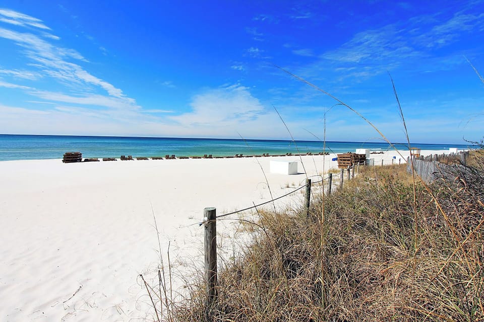 Lovely Beach in front of the Summit