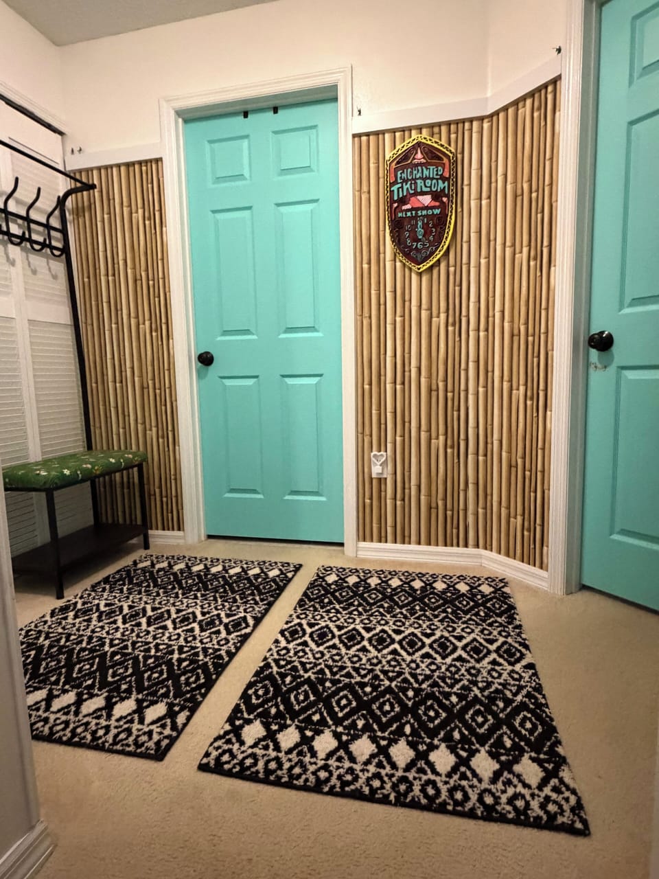 Decorative Hallway to upstairs bedrooms and bathrooms
