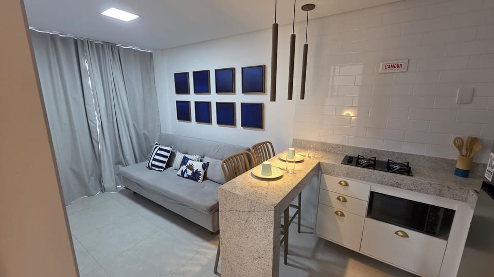 Comfort Apartment, Courtyard View | Living area