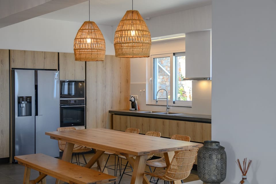 Villa, 5 Bedrooms, Private Pool, Sea View | Private kitchen | Espresso maker, coffee/tea maker, microwave, electric kettle