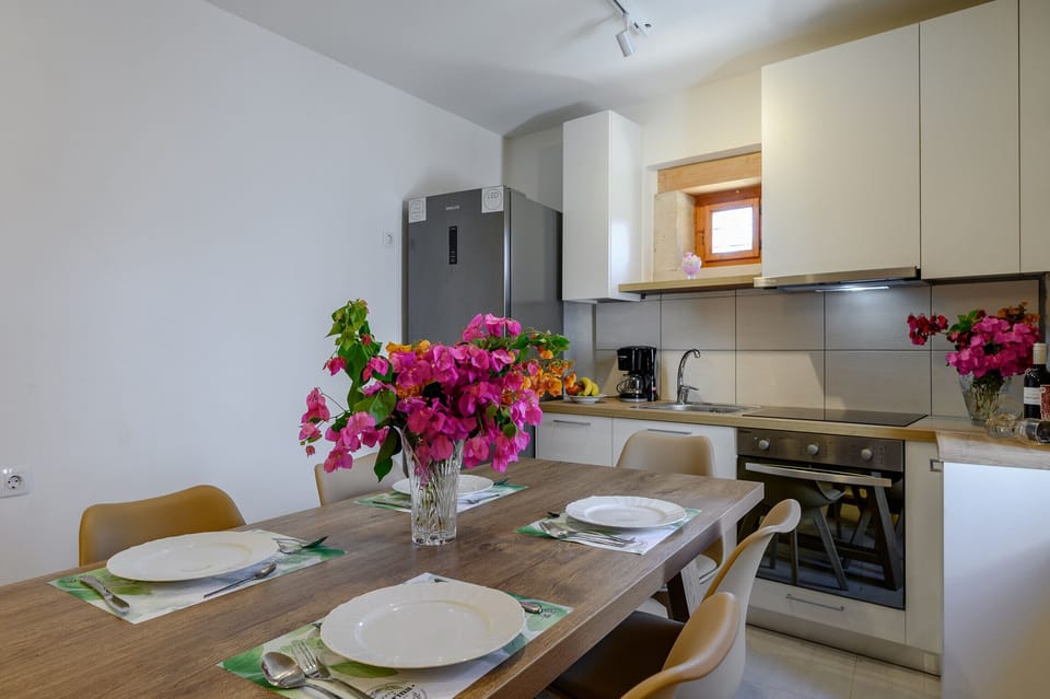Villa, 3 Bedrooms, Smoking, Private Pool | Private kitchen | Coffee/tea maker, electric kettle, highchair