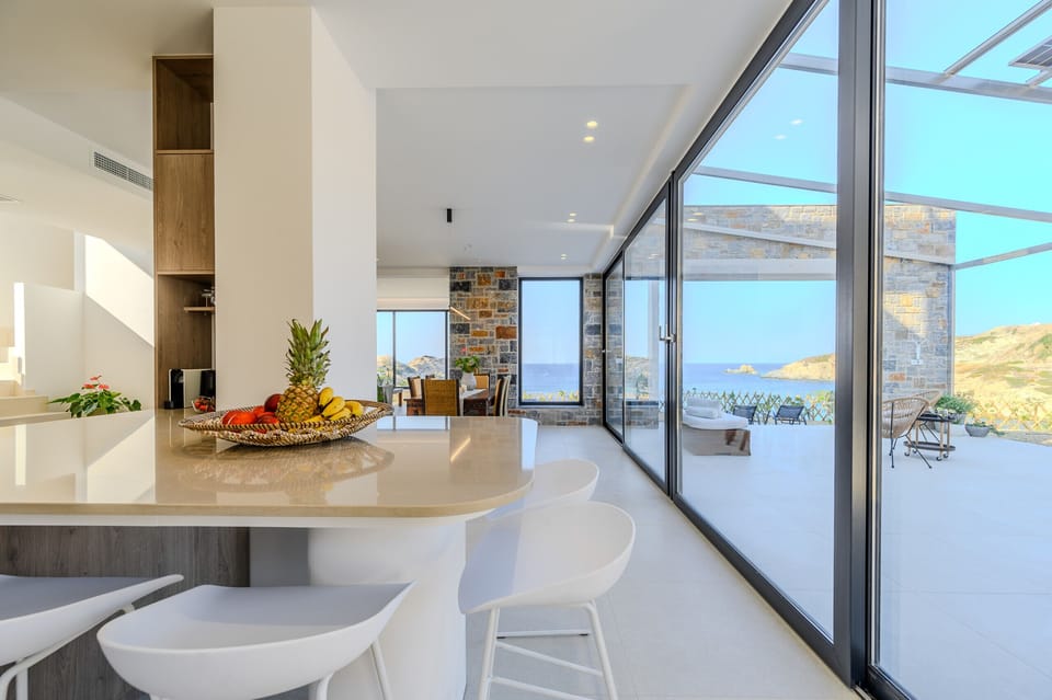 Villa, 3 Bedrooms, Terrace, Sea View | Private kitchen | Microwave, espresso maker, coffee/tea maker, electric kettle