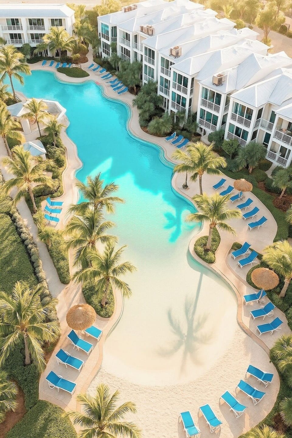The Oasis! The largest pool in the Florida Keys!