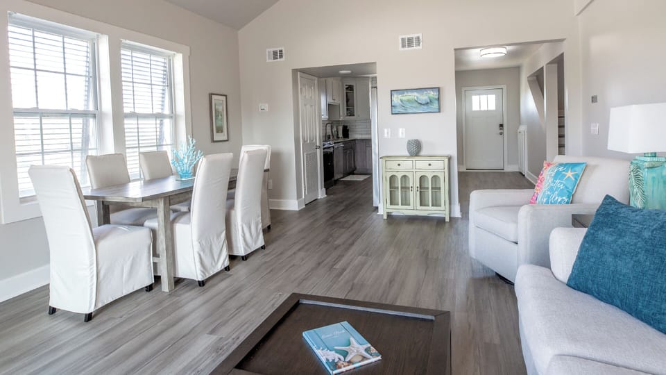 Living Room and Dining Area