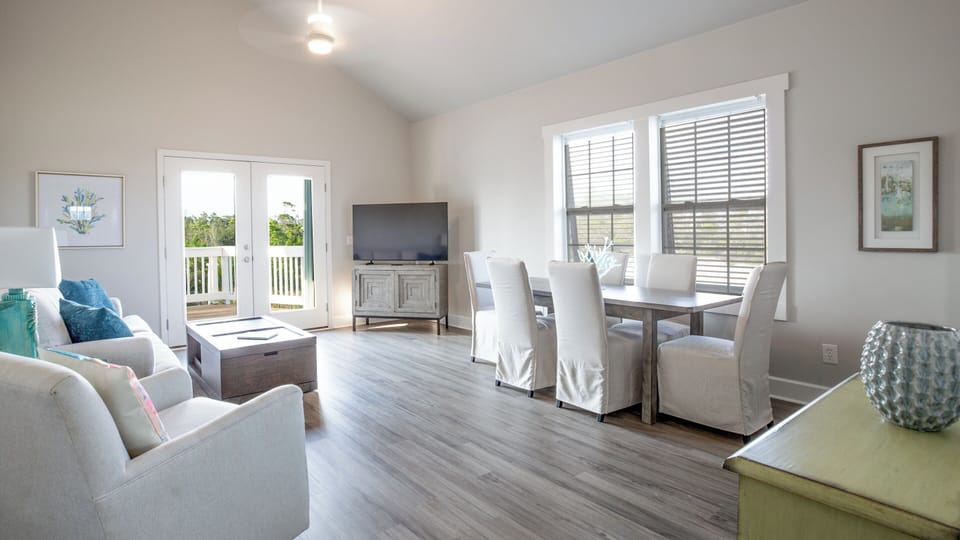 Living Room and Dining Area