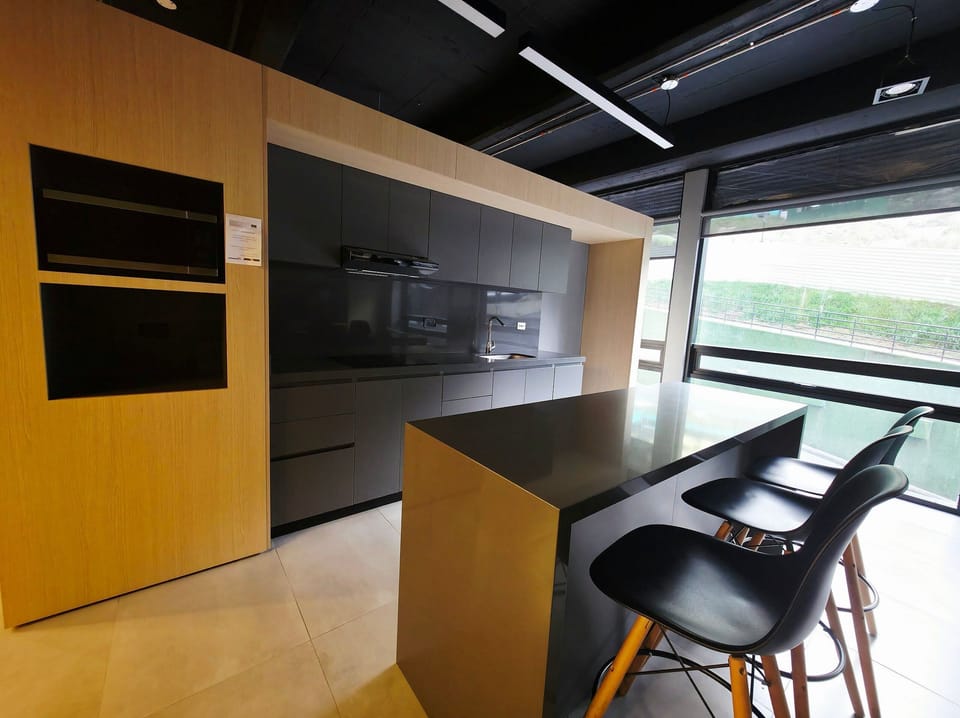 Apartment | Private kitchen | Fridge, microwave, stovetop, cookware/dishes/utensils