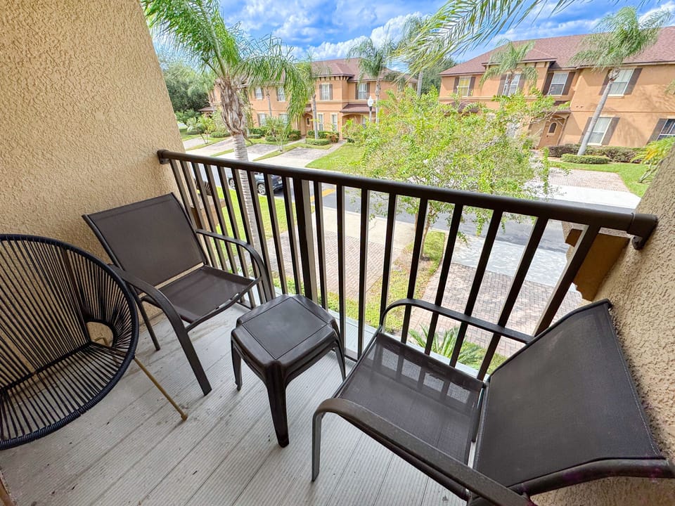 Private balcony