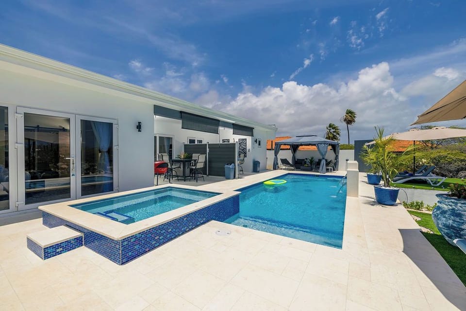 Dive into relaxation! Our inviting pool is perfect for a refreshing swim, a leisurely float, or simply unwinding poolside.
