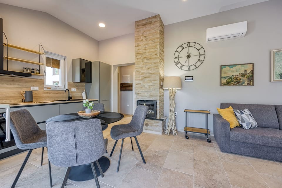 Kitchen and dining area