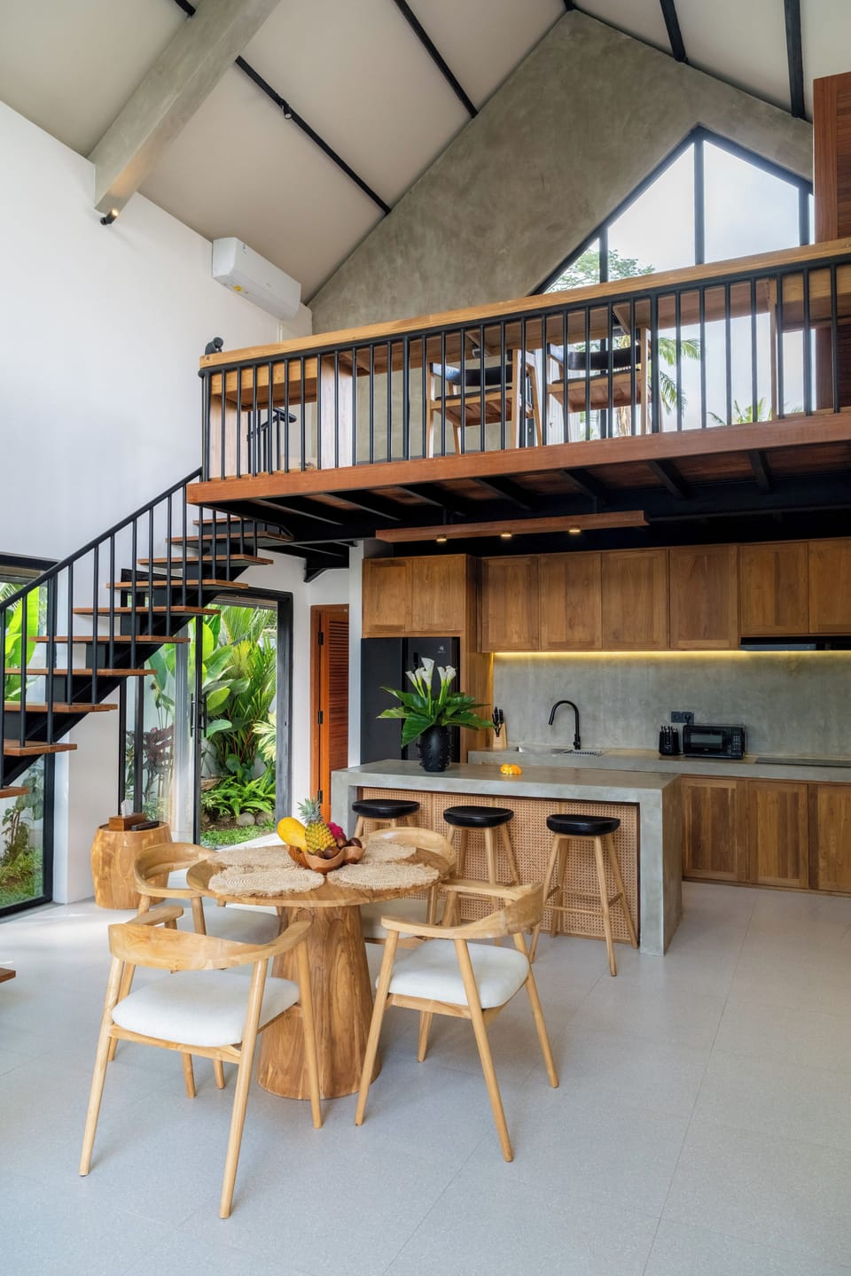 Villa, 1 Bedroom, Private Pool | Private kitchen | Fridge, microwave, stovetop, electric kettle