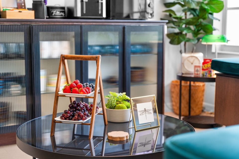 Delight in colorful details that add warmth & character indoors.